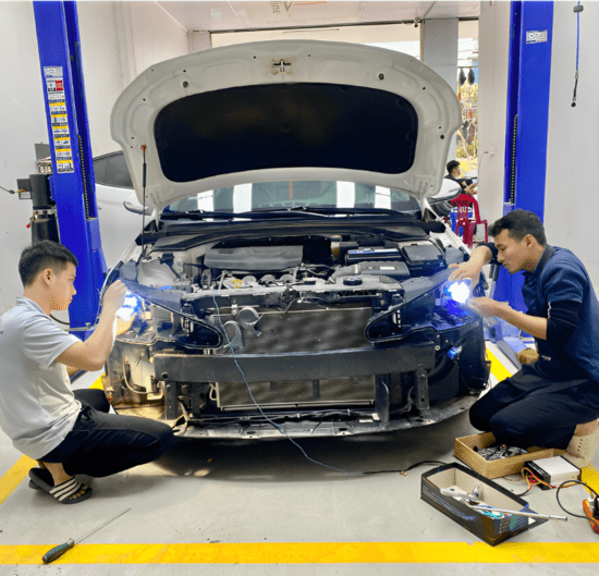 Hình ảnh độ đèn tăng sáng AOZOOM tại 98% Detailing