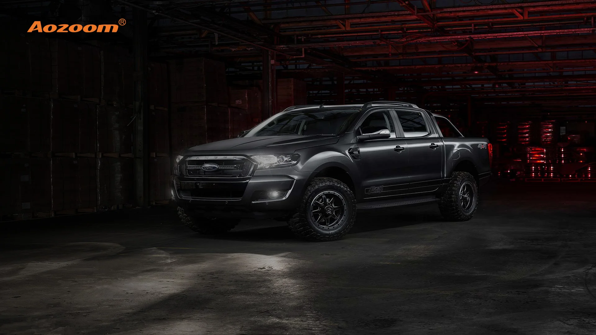 FORD RANGER độ đèn tăng sáng văn minh, nơi chuyên lắp đặt