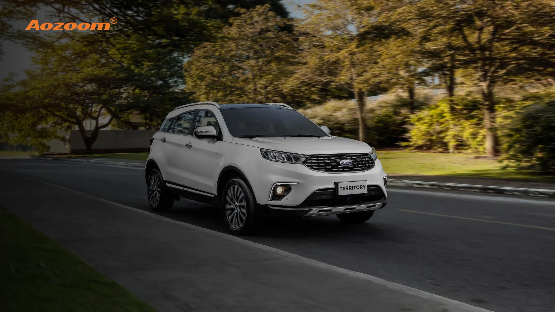 FORD TERRITORY độ đèn tăng sáng văn minh, nơi chuyên lắp đặt