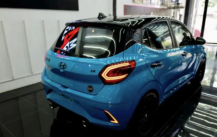   Độ đèn hậu Hyundai Grand I10