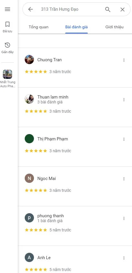 Đánh giá chất lượng Nhất Trung Auto Phan thiết