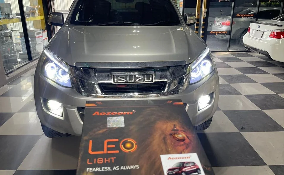 Hệ thống đèn pha ISUZU DMAX