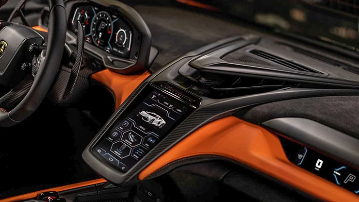 Nội thất Lamborghini Revuelto