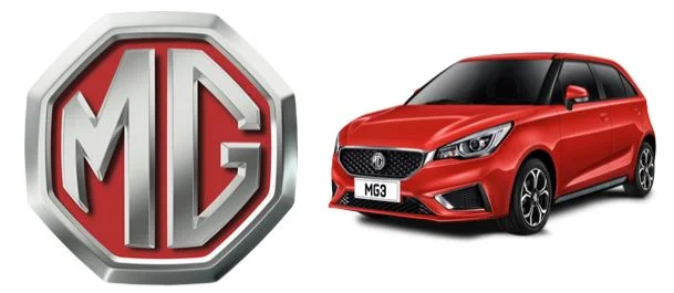 Logo và ô tô MG