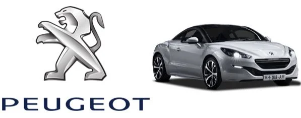 Logo và ô tô Peugeot