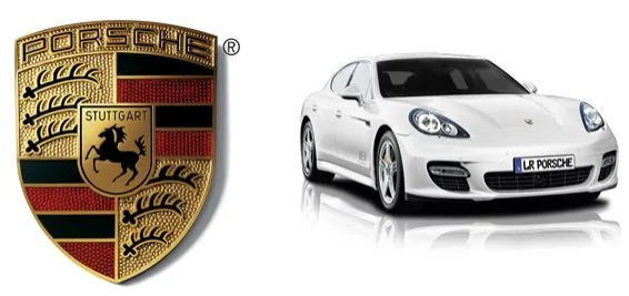 Logo và ô tô Porsche