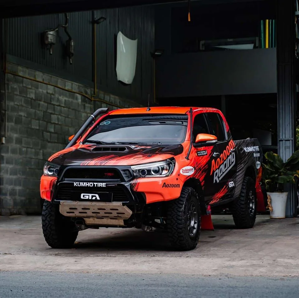 TOYOTA HILUX bền bỉ tham gia giải RALLY khắc nghiệt AXCR 2024