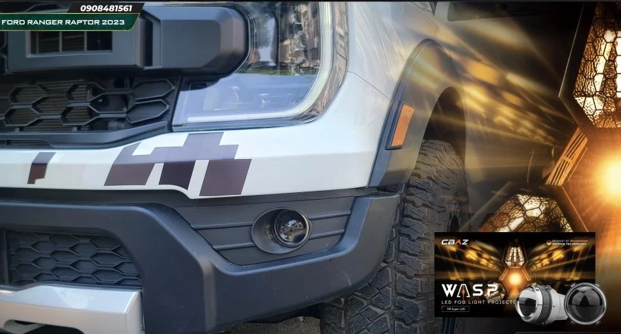Ford Ranger nâng cấp ánh sáng