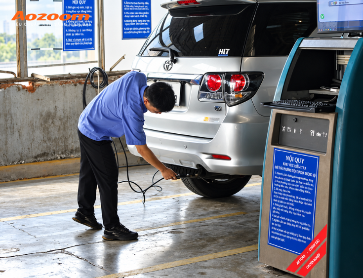 Xe xăng và xe diesel sẽ có các hạng mục kiểm tra khác nhau