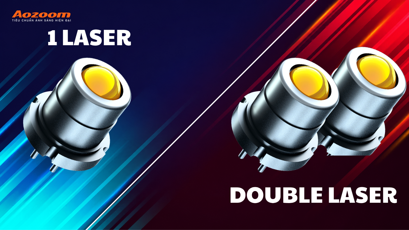 Điểm khác biệt giữa 1 Laser và Double Laser