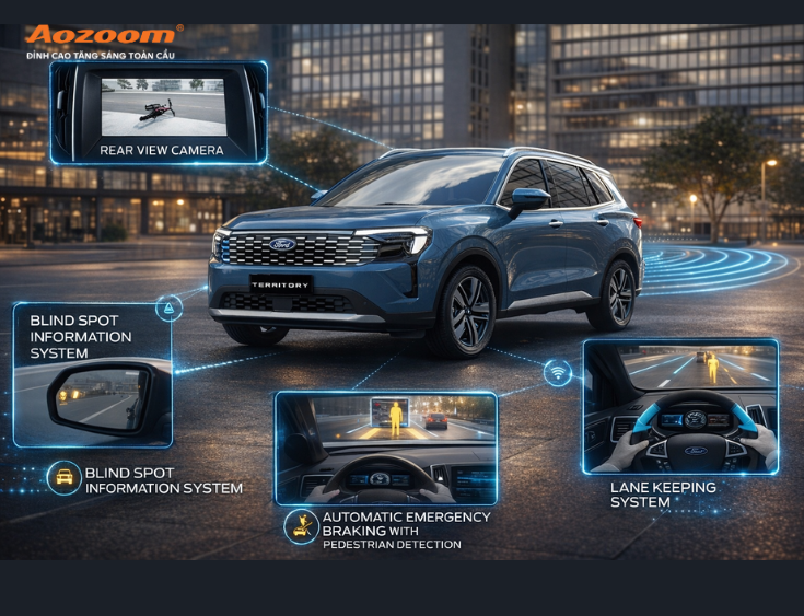 Sản phẩm được tích hợp rất nhiều công nghệ mới, trong đó có cả hệ thống Co-Pilot 360