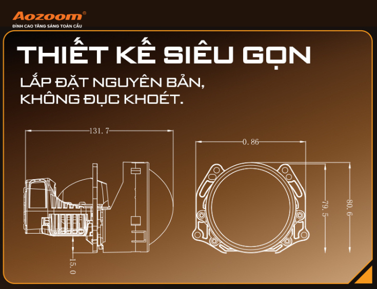 Điểm sáng của JAGUAR PRO là phần thân được thiết kế gọn gàng