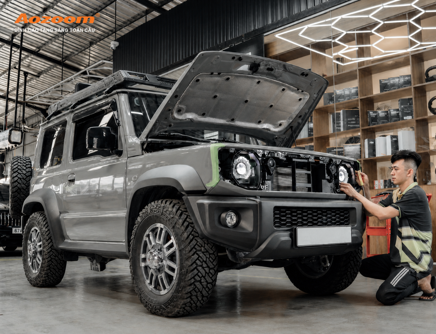 JAGUAR PRO phù hợp lắp đặt trên các dòng xe có cụm đèn nguyên bản hẹp