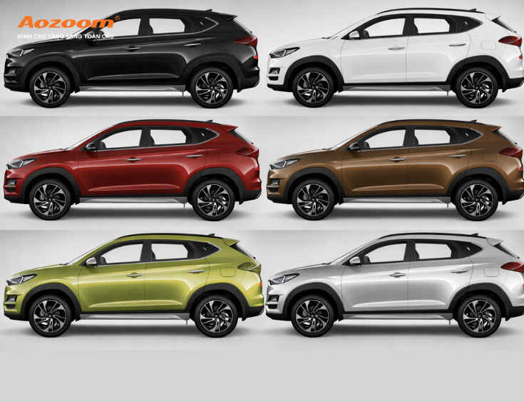 Dòng Tucson luôn đa dạng phiên bản và mẫu mã