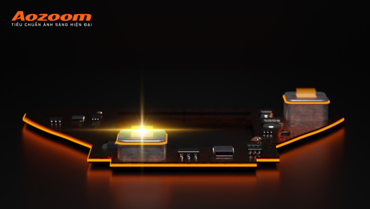 Chip LED là bộ phận phát ra ánh sáng trong đèn LED