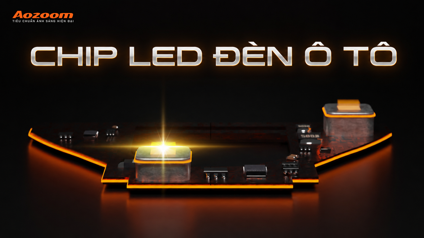 Chip LED ảnh hưởng thế nào đến chất lượng đèn ô tô?