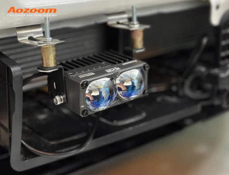 Đèn gầm dạng rời theo dạng lắp thêm sẽ có cơ hội vượt đăng kiểm