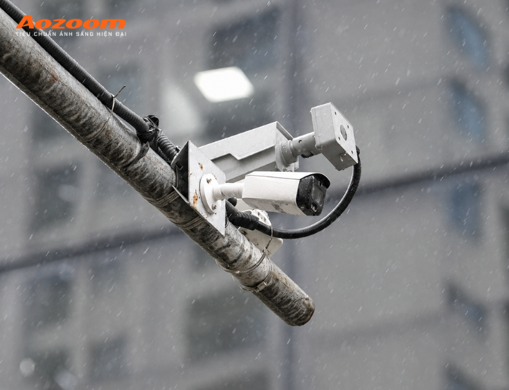 Camera AI giao thông vẫn có thể ghi nhận vi phạm dưới điều kiện thời tiết xấu