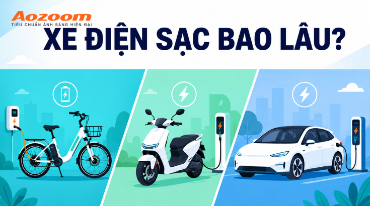 Nắm bắt thời gian sạc của xe điện sẽ giúp chủ xe chủ động trong quá trình di chuyển