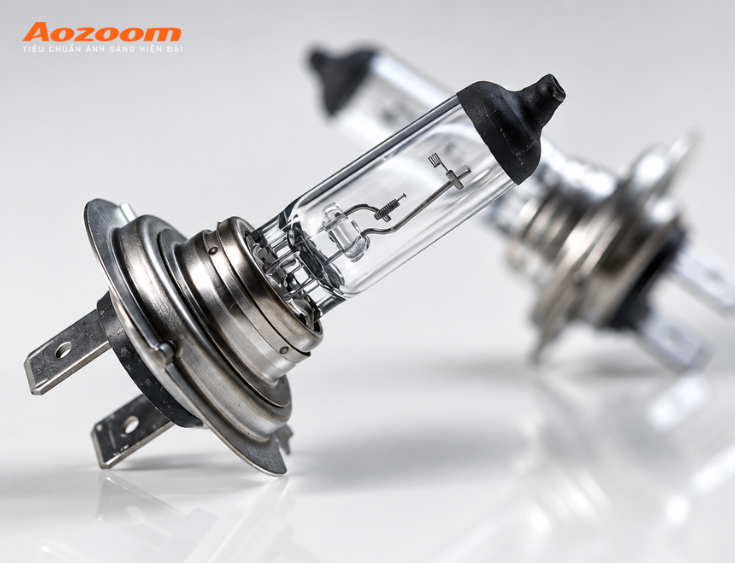 Nguyên nhân bóng Halogen bị cháy thường là do quá tải nhiệt ở dây tóc