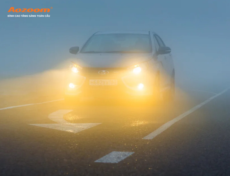 Đèn sương mù thông thường vẫn có nhiều hạn chế về hiệu suất chiếu sáng