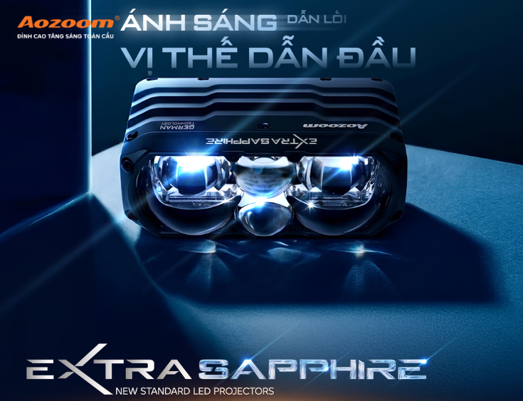 EXTRA SAPPHIRE sẽ mang lại trải nghiệm khác biệt khi đi trong sương mù