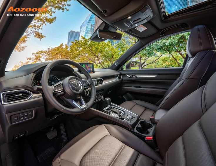 Nội thất Mazda CX-5 ưu tiên sự thoải mái cho người sử dụng