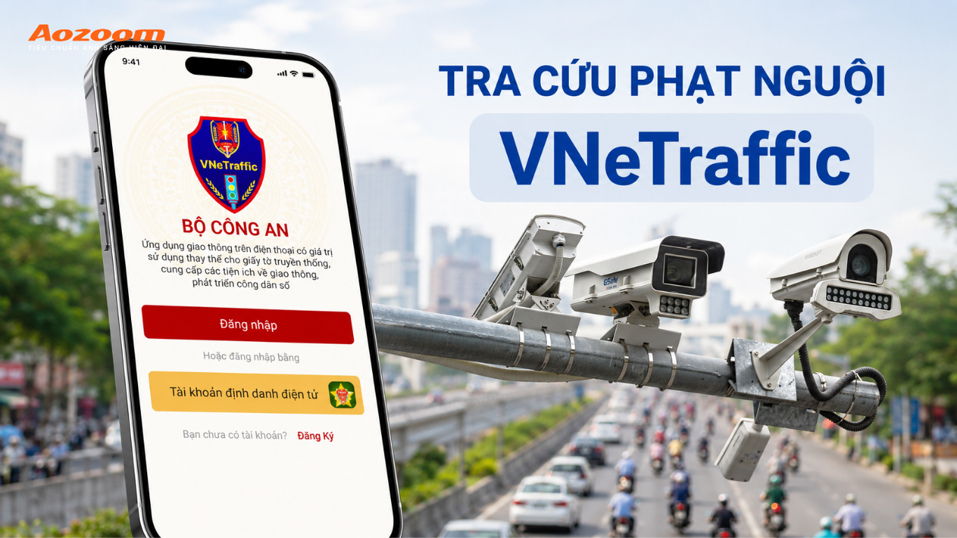 Cách tra cứu phạt nguội VNeTraffic cho ô tô, xe máy