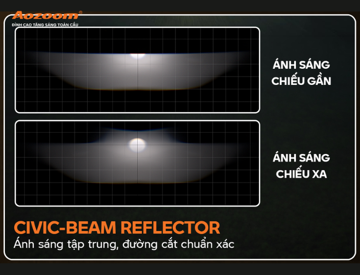 Đường cắt chiếu sáng của sản phẩm PI05