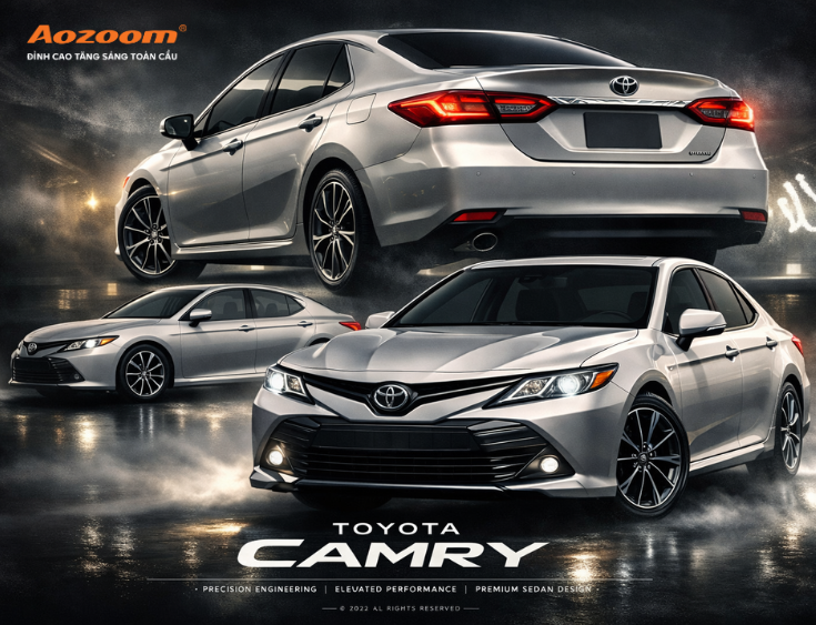 Toyota Camry là lựa chọn hàng đầu cho khách hàng đề cao sự tiện nghi