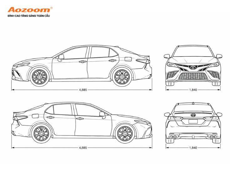 Toyota Camry là sự kết hợp hoàn hảo giữa sự tiện nghi và công nghệ hiện đại