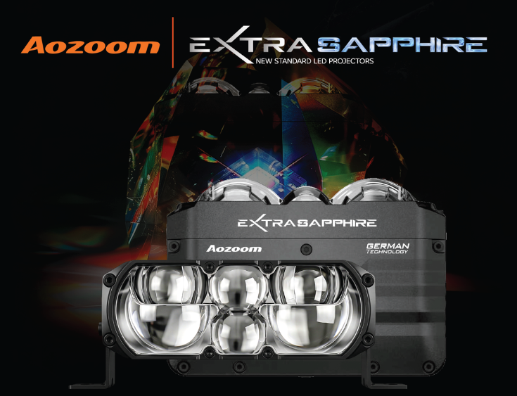 Ánh sáng từ EXTRA SAPPHIRE giúp người lái xe định hướng chuẩn xác