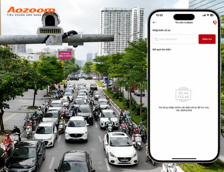Chủ xe có thể tra cứu trên VNeTraffic hoặc mục tra cứu phạt nguội trên trang thông tin của Cục Cánh sát giao thông