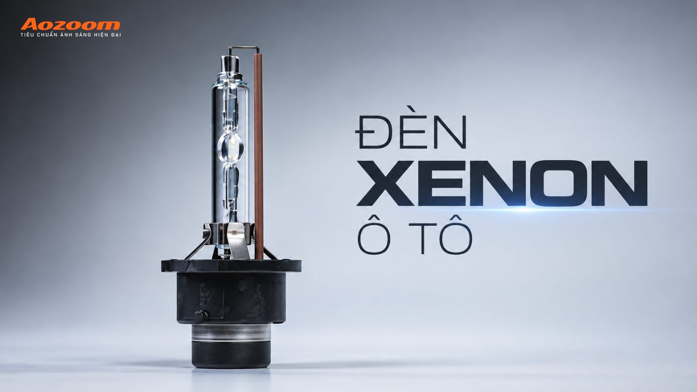 Đèn Xenon ô tô là gì? Cấu tạo, độ sáng, tuổi thọ và ứng dụng
