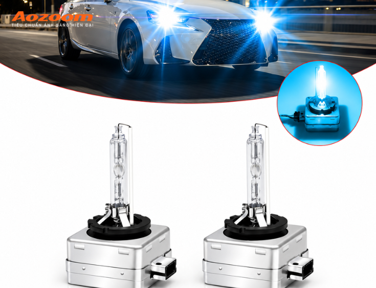 Đèn HID trên ô tô thường được gọi là Xenon vì khí Xenon tham gia vào việc tạo ánh sáng
