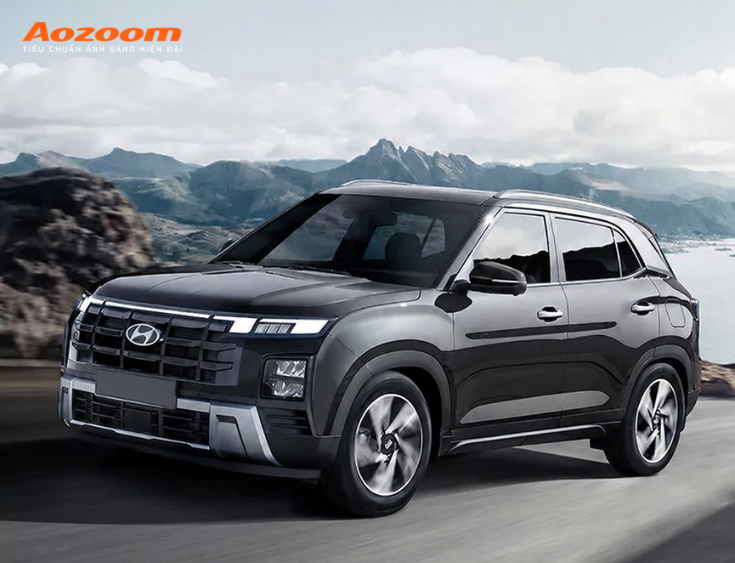 Các dòng xe như Hyundai Creta, Tucson, VF6,... rất phù hợp để lắp đặt sản phẩm