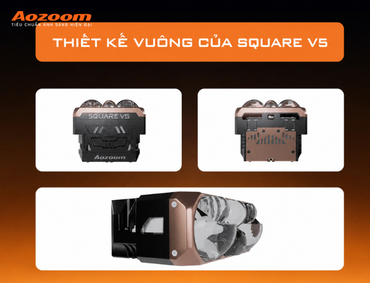SQUARE V5 là lựa chọn tuyệt vời cho những ai yêu thích sự nguyên bản
