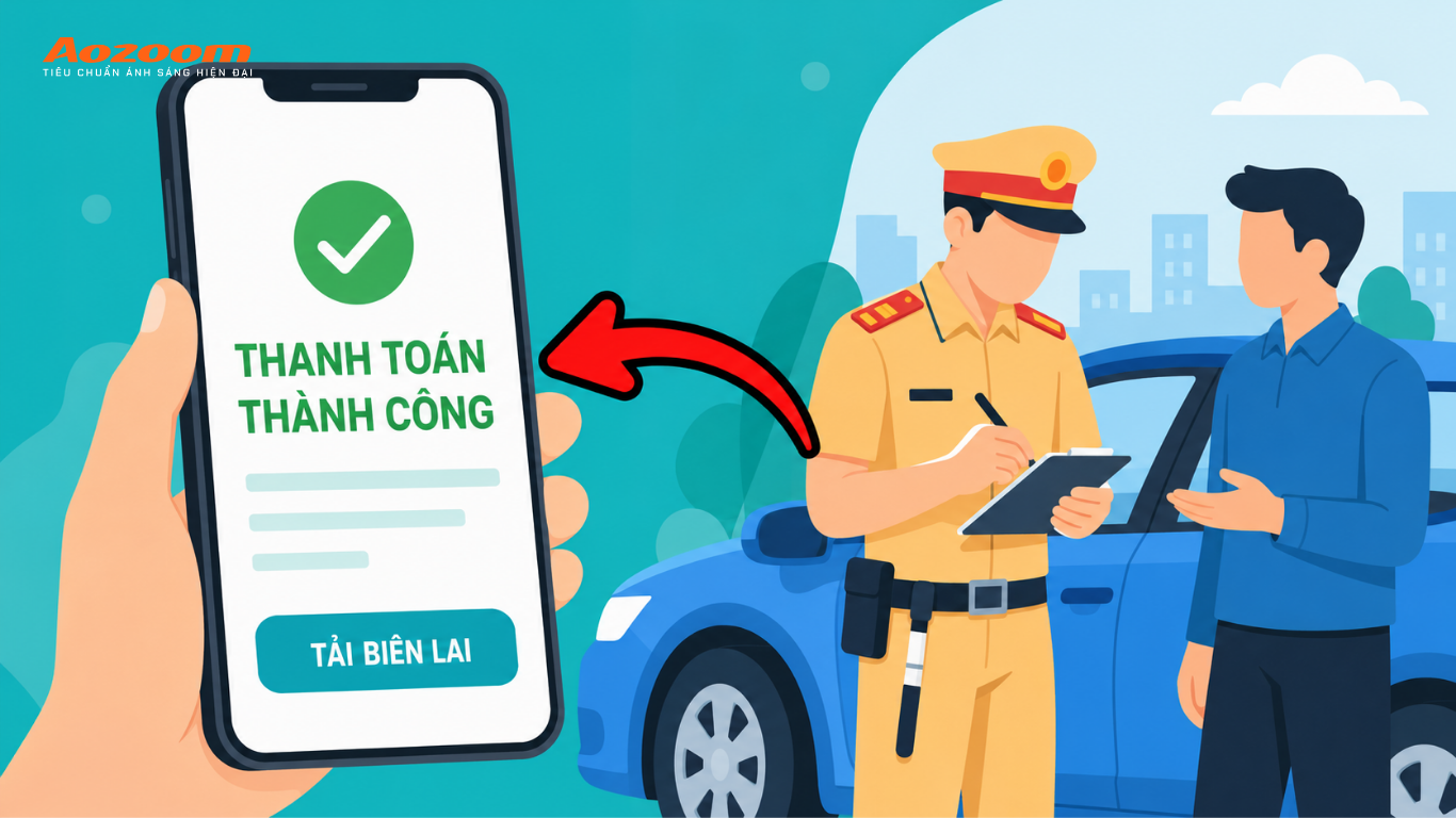 Cách nộp phạt nguội online và xử lý khi không tìm thấy hồ sơ