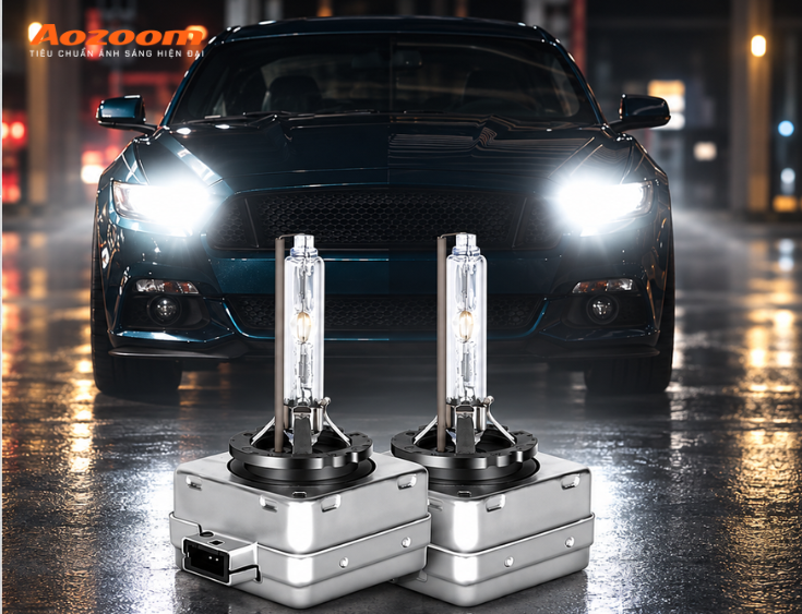 Nhiệt màu đèn Xenon mô tả sắc thái màu sắc của ánh sáng phát ra từ bóng đèn