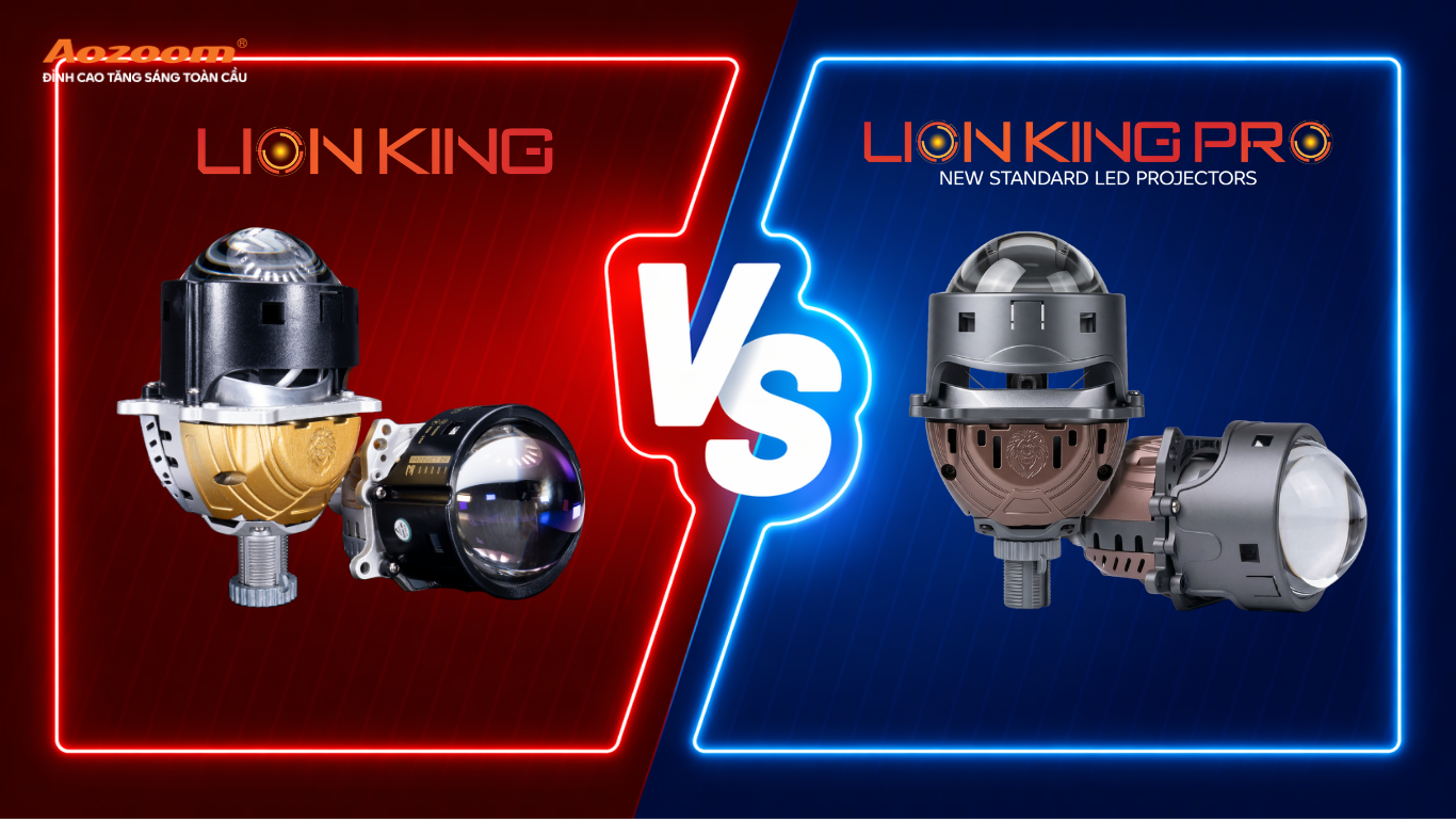 LION KING PRO có cải tiến gì so với LION KING?