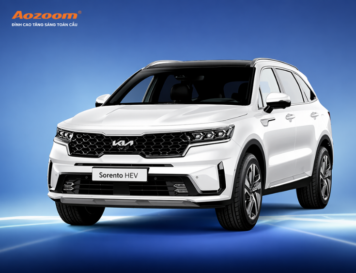 Hybrid Kia Sorento là phiên bản lai giữa xăng và điện