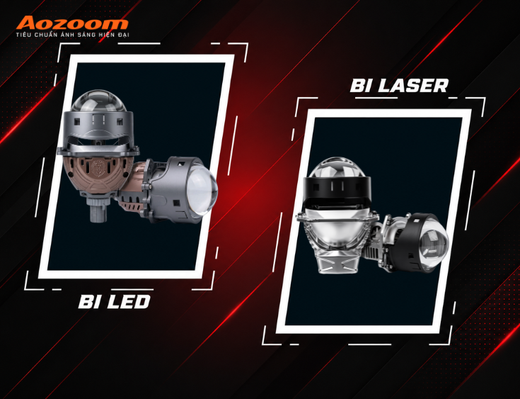 Khác biệt của Bi LED và Bi Laser nằm ở nhu cầu sử dụng