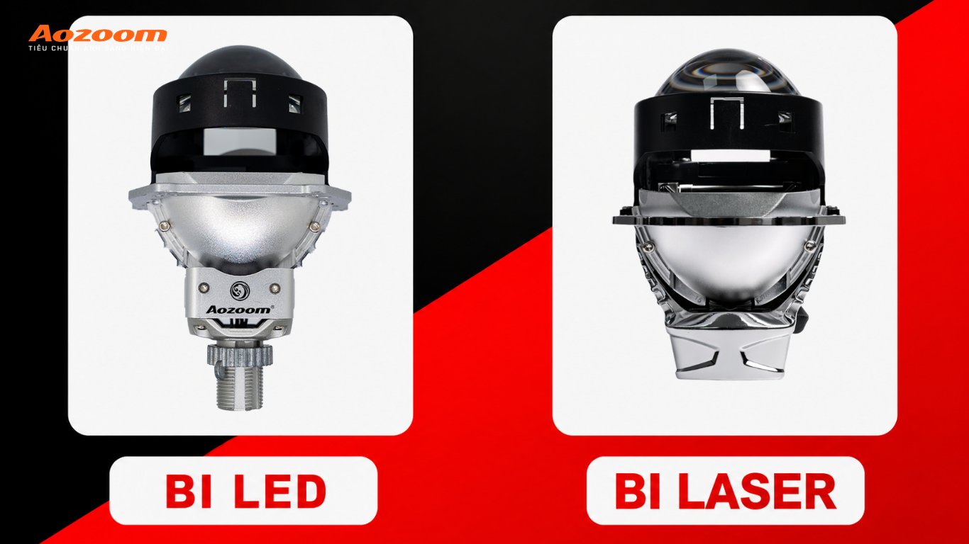 Bi Laser khác gì Bi LED? Cân nhắc nếu không muốn phí tiền