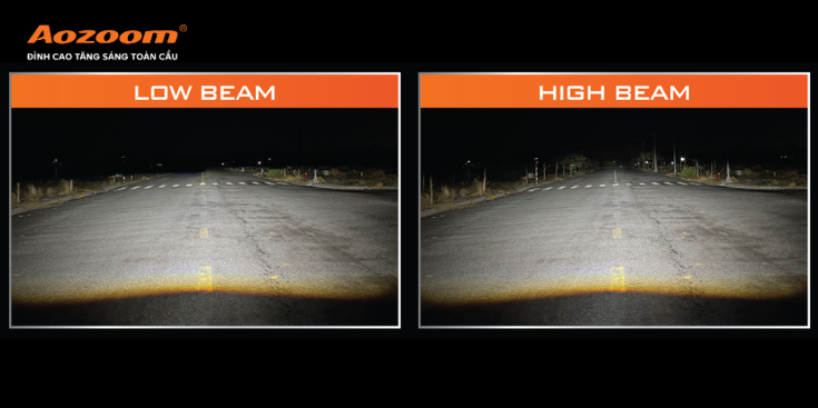 Hình test ánh sáng thực tế của LION KING PRO