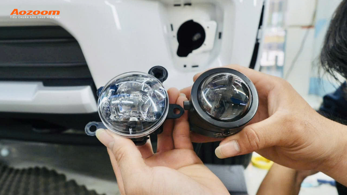 Bi gầm 2 inch: Lựa chọn nhỏ gọn cho xe có hốc gầm hạn chế