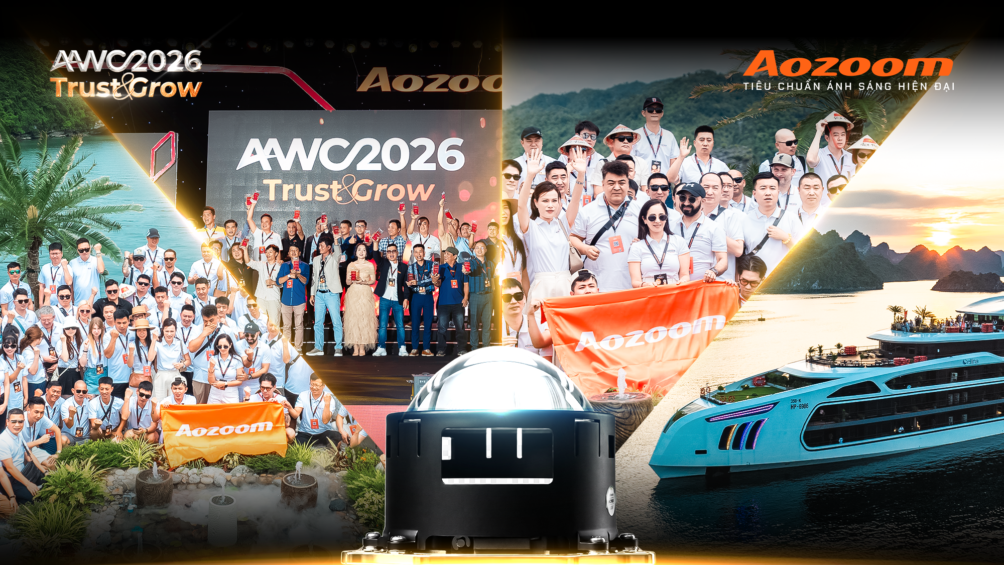AAWC 2026: Trải nghiệm cao cấp và cách AOZOOM kể câu chuyện thương hiệu