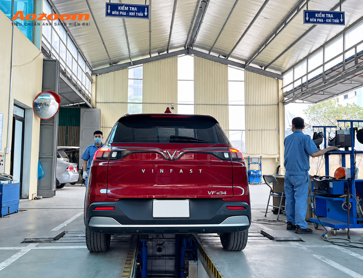 Ô tô điện được kiểm tra như ô tô xăng, nhưng thêm các hạng mục về pin và hệ thống sạc