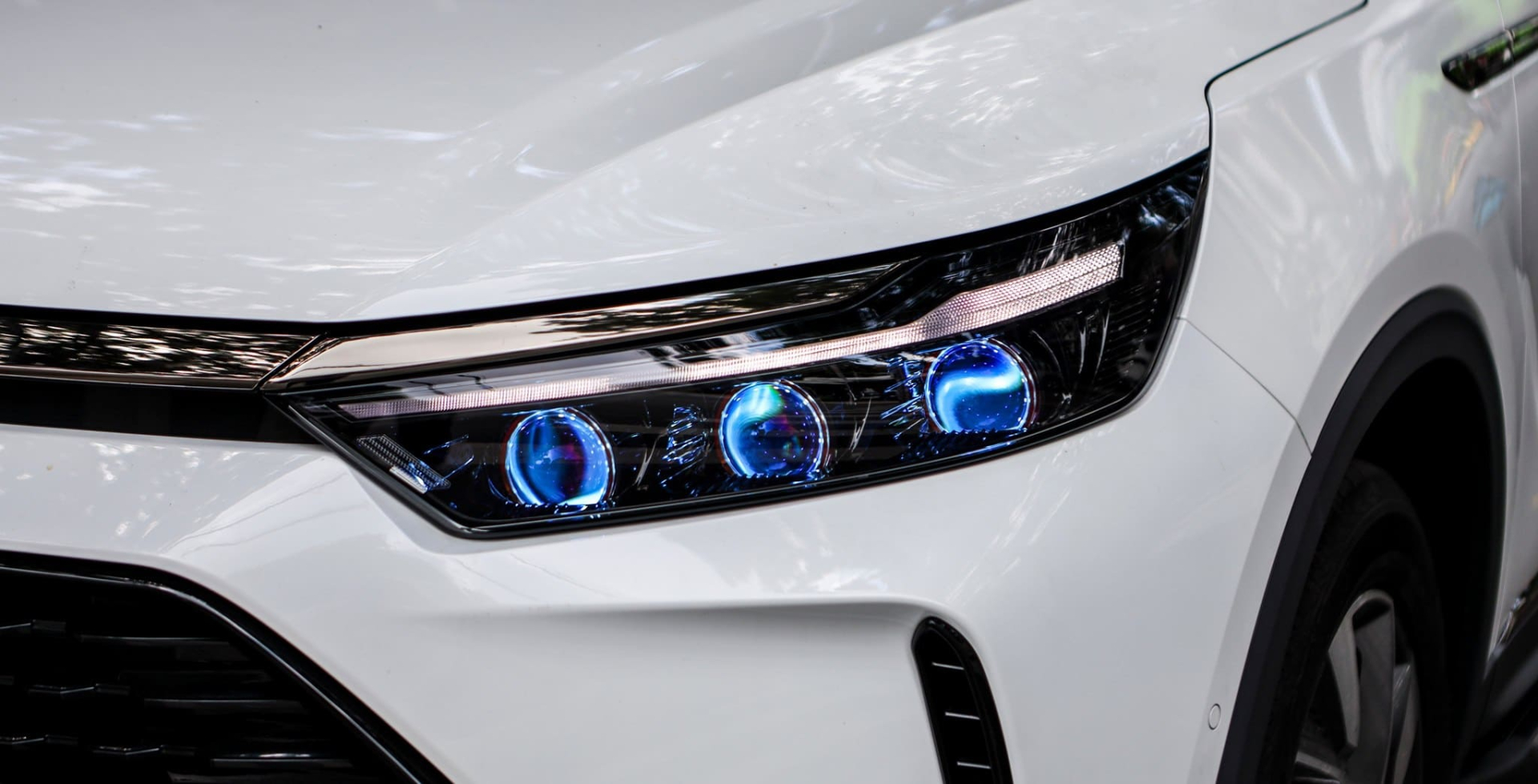 Ô tô Honda sau khi độ đèn chính hãng AOZOOM