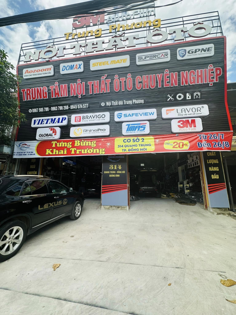 Nội thất ô tô Trung Phương