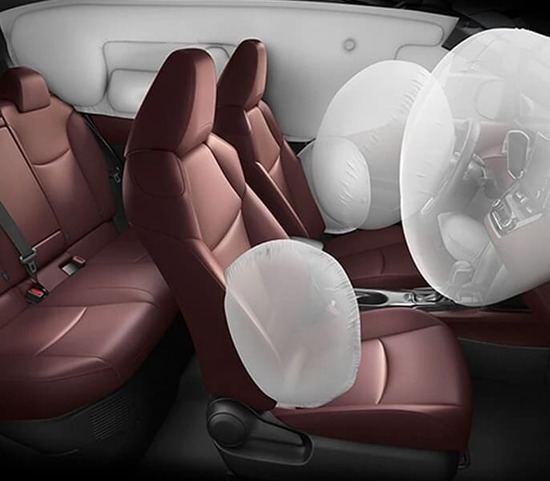 Vị trí túi khí trên Toyota Corolla Cros 1.8HEV